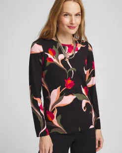 Cheap Touch Of Cool™ Trails Long Sleeve Tee Tops