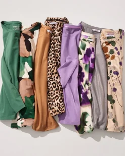 Shop Touch Of Cool™ Watercolor Long Sleeve Layering Tee Tops