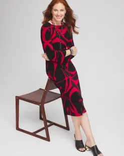 Fashion Travelers™ Bell Sleeve Boat Neck Dress Dresses