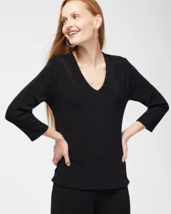 Clearance Travelers Classic V-Neck Top Tops