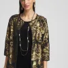 Discount Travelers™ Collection Embroidered Sequin Jacket Jackets & Coats