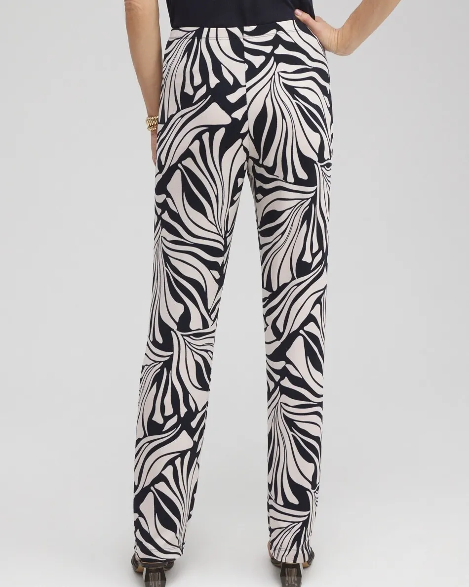 Sale Travelers™ Floral No Tummy Pants Pants