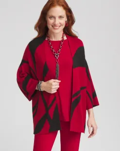 Flash Sale Travelers™ Jacquard Cardigan Jackets & Coats