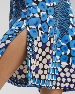 Fashion Travelers™ Mixed Dots Midi Skirt Skirts