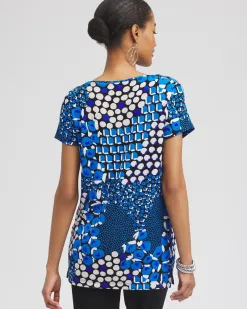 Discount Travelers™ Mixed Dots Tunic Tops