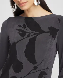 New Travelers™ Modern Floral Tunic Tops