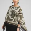 Fashion Travelers™ Paisley Chiffon Layer Top Tops