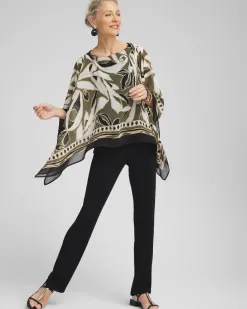 Fashion Travelers™ Paisley Chiffon Layer Top Tops