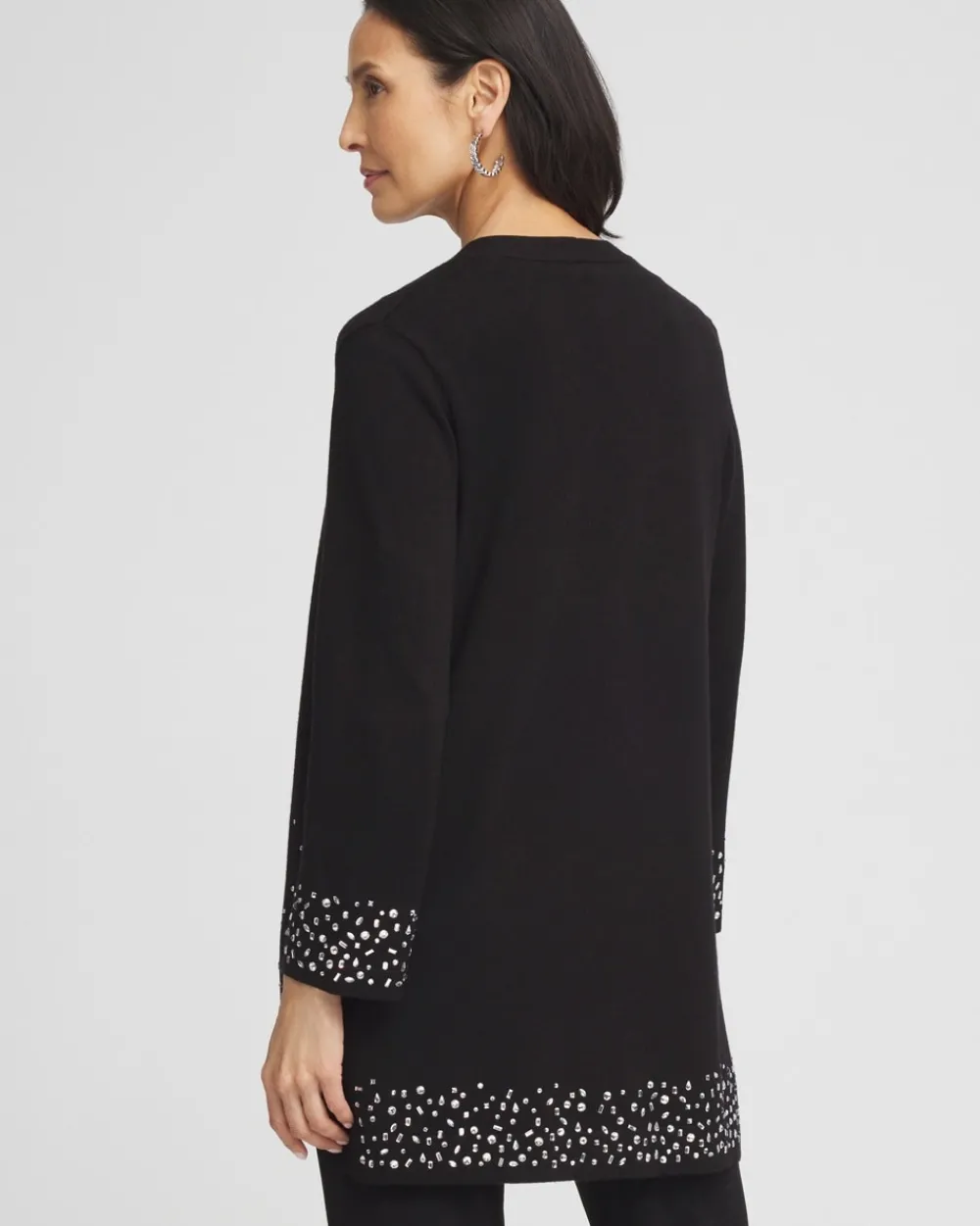 Fashion Travelers™ Rhinestone Cardigan Jackets & Coats