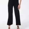 Store Travelers Wide Leg Side Slit Ankle Pants Pants