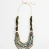 Flash Sale Velvet Beaded Statement Necklace Necklaces