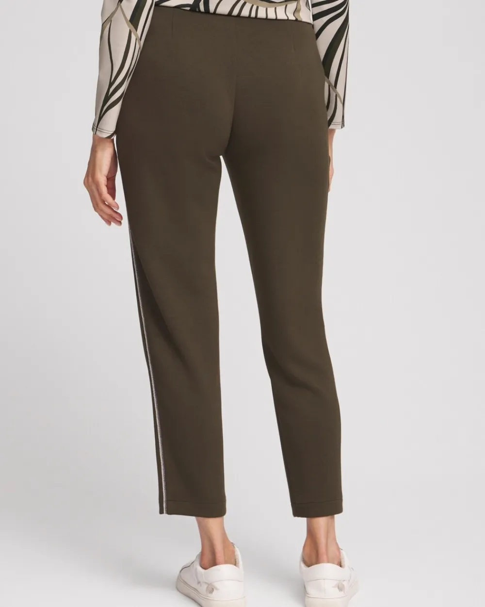 Cheap Zenergy® Caviar Bead Scuba Ankle Pants Pants