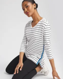 Hot Zenergy® Stripe Pullover Tops