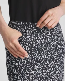 Discount Zenergy® UPF Animal Pleat Detail Skort Pants | Skirts