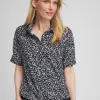 Discount Zenergy® UPF Animal Print Bungee Shirt Tops