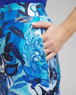 Discount Zenergy® UPF Knit Floral Skort Pants | Skirts