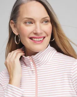 Shop Zenergy® UPF Stripe Long Sleeve Top Tops