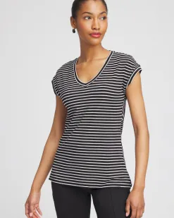 Sale Zenergy® UPF Twist Back Tee Tops